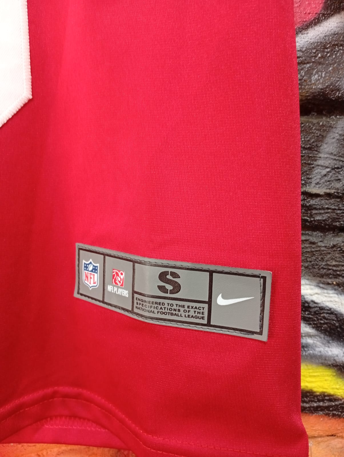 camiseta oficial Nike Game del jugador Trey Lance #5 para los San Francisco 49ers de la NFL marca camiseta oficial Nike Game del jugador Trey Lance #5 para los San Francisco 49ers de la NFL marca